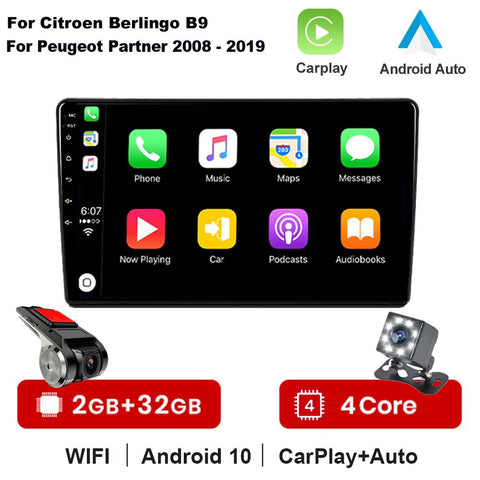 4G+64G Car AutoRadio Multimedia Video Player For Citroen-AM00644-Veeddydropshipping