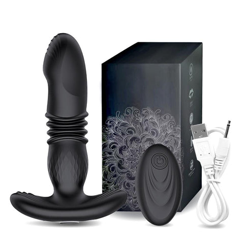 Telescopic Vibrating Butt Plug Anal APP Vibrator Wireless Remote Sex Toys -BH01179-Veeddydropshipping