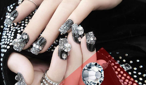 Mix Glass Crystal AB Rhinestones Flat-HA00009-Veeddydropshipping