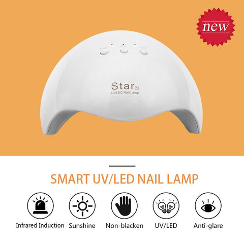 Lamp Nail Dryer For Curing Gel Polish For Manicure-BH01103-Veeddydropshipping
