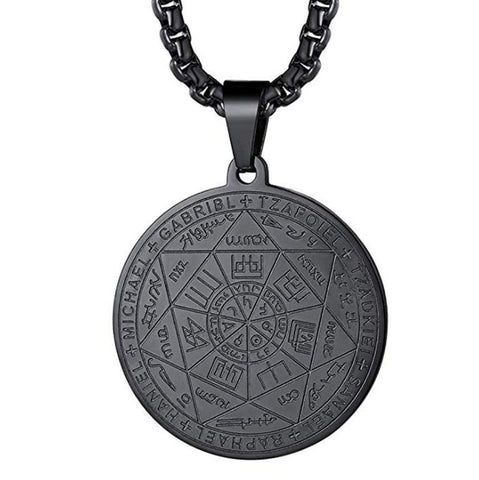 Fashionable Medal Necklace Pendant  Jewelry Trend Jewelry-JW01185-Veeddydropshipping