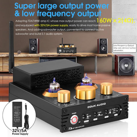 Vacuum Tube Amplifier Receiver Home Turntables Amp-Veeddydropshipping
