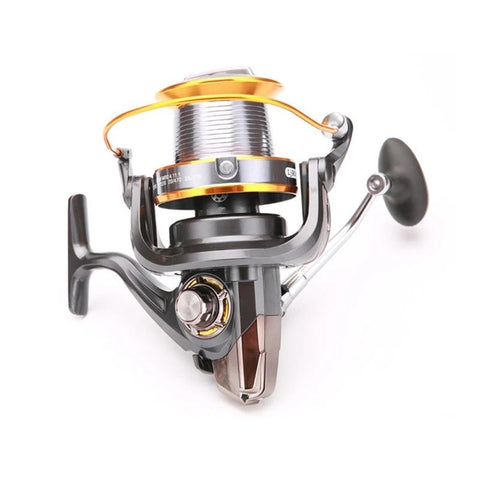 Far Throw Fishing Reel Metal LJ 3000-9000 Series 12+1 BB Bevel Cup Freshwater -OS00317-Veeddydropshipping
