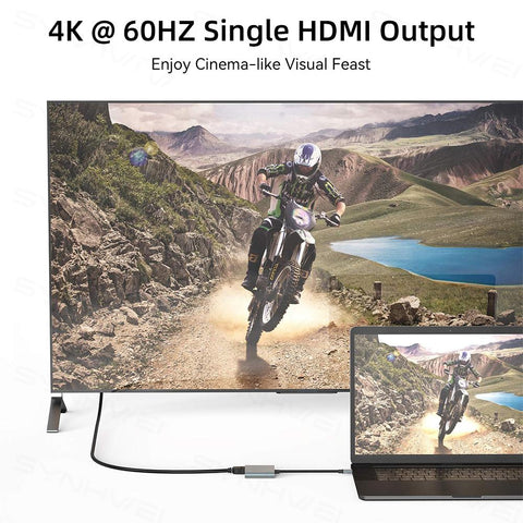 HDMI Dual Screen Expansion Type C Docking Station-CO00044-Veeddydropshipping