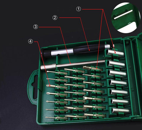 Precision Screwdrivers driver set  tools-TI00129-Veeddydropshipping
