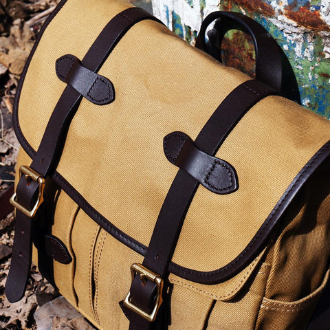 American Oil Wax Canvas &amp; Vegetable Tanned Cowhide Size-BS00485-Veeddydropshipping