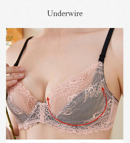 Ultrathin Underwear Sexy Bra Set-WF00798-Veeddydropshipping