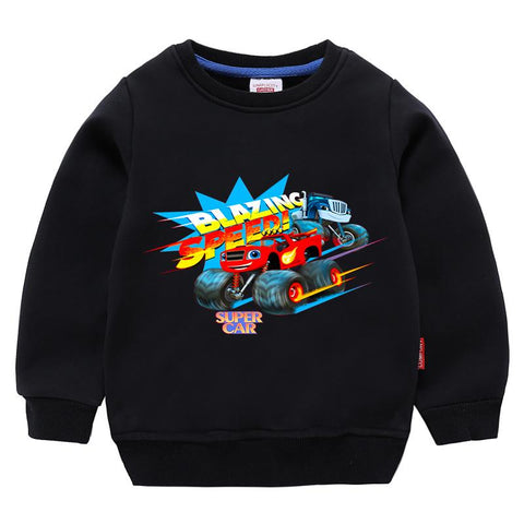 Autumn 2022 Children&#39;s Blaze and The Monster Machines Clothes-TB01375-Veeddydropshipping