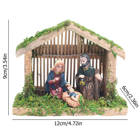 Statue Nativity Scene Baby Jesus Nativity Scene Figure Christmas-TB00820-Veeddydropshipping