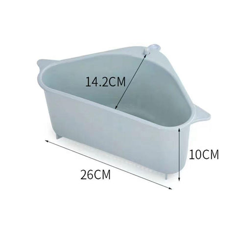 Kitchen triangle sink filter drain basket rack-TI00613-Veeddydropshipping