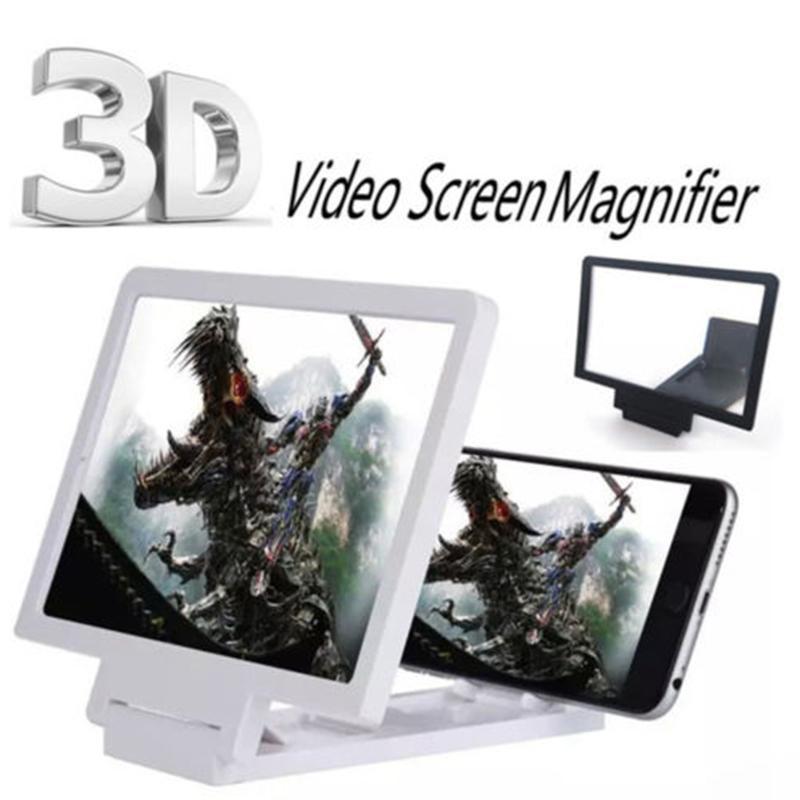 3D Foldable Cell Phone Screen Amplifier Convenience Mobile Phone Magnifier HD Screen Expander-PA00751-Veeddydropshipping