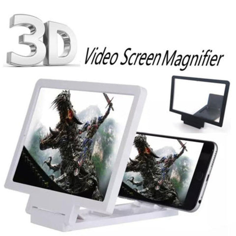 3D Foldable Cell Phone Screen Amplifier Convenience Mobile Phone Magnifier HD Screen Expander-PA00751-Veeddydropshipping