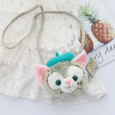 12Cm Disney Stellalou Gelatoni Cute Plush Backpack Soft Stuffed-TB00036-Veeddydropshipping