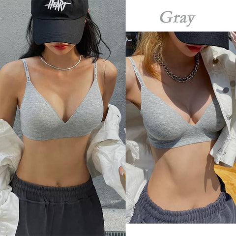 Women Wireless Bra Deep V Padded-Veeddydropshipping