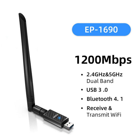 USB WiFi Adapter Dual Network Card-CO01392-Veeddydropshipping