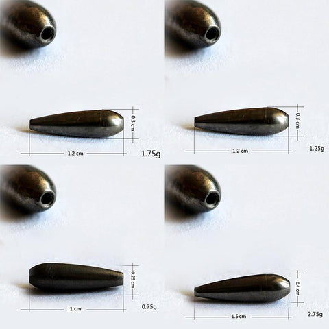 Tungsten Cargo Cheburashka Bullet Weight Tungsten Fishing Weight Sinkers -OS00580-Veeddydropshipping