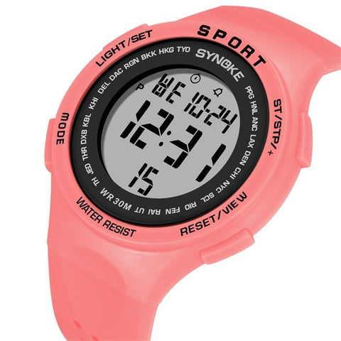 Outdoor Sports Watch Electronic Watches LED Digital 50m Waterproof -JW01149-Veeddydropshipping
