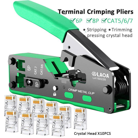 Terminal Crimping Pliers Network Tools-TI00044-Veeddydropshipping