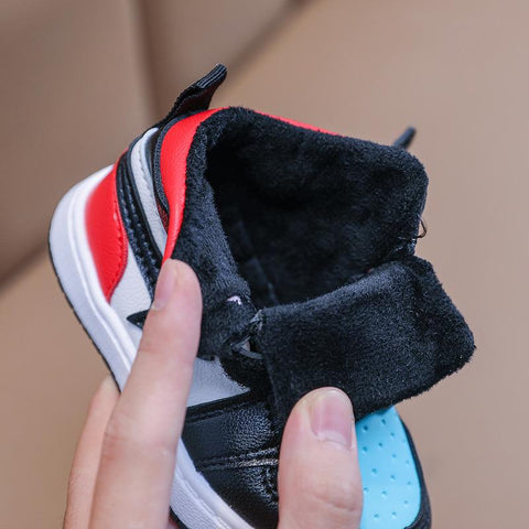 Children Cashmere Shoes Autumn Winter New Boys Girls Cotton-TB00133-Veeddydropshipping