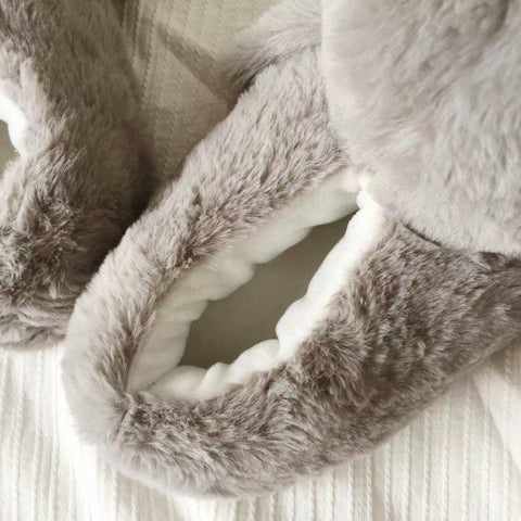 Filled PP Cotton Penguin Doll Home Slippers Soft Animal-BS01127-Veeddydropshipping