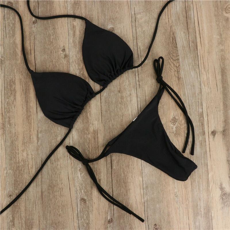 Sexy Women Bikini Brazilian Swimsuit Push-up Bra Bikini Set Two Piece Swimwear -OS00079-Veeddydropshipping