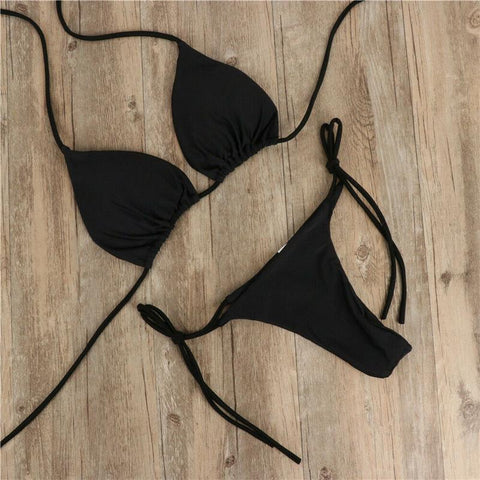 Sexy Women Bikini Brazilian Swimsuit Push-up Bra Bikini Set Two Piece Swimwear -OS00079-Veeddydropshipping