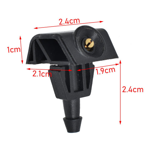2Pcs Car Front Windshield Washer Wiper Water Spray Nozzle For Nissan-AM00210-Veeddydropshipping