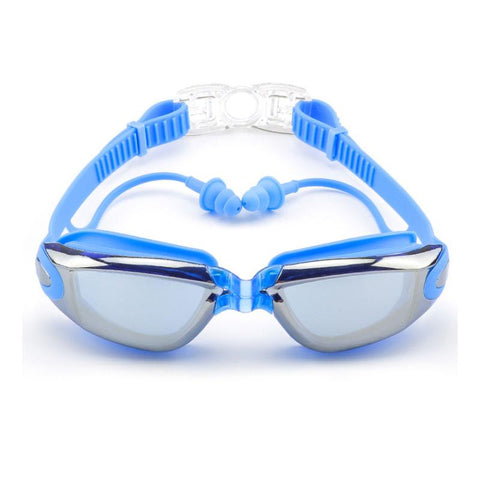 Professional Swimming Glasses Myopia Men Women Ear Plug Waterproof Anti Fog -OS00213-Veeddydropshipping