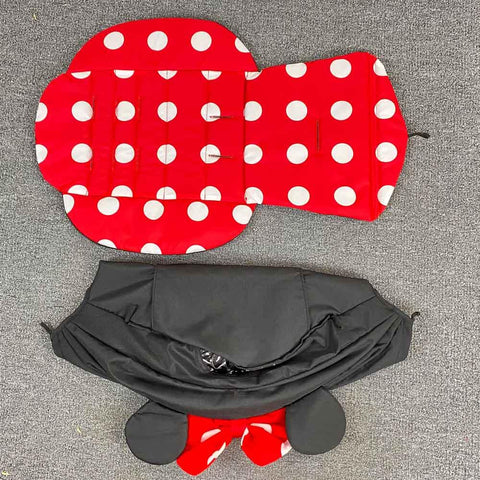 Baby Stroller Sun Shade For Babyzen Yoyo 175 Degrees Cover Seat Back Zipper-TB00413-Veeddydropshipping