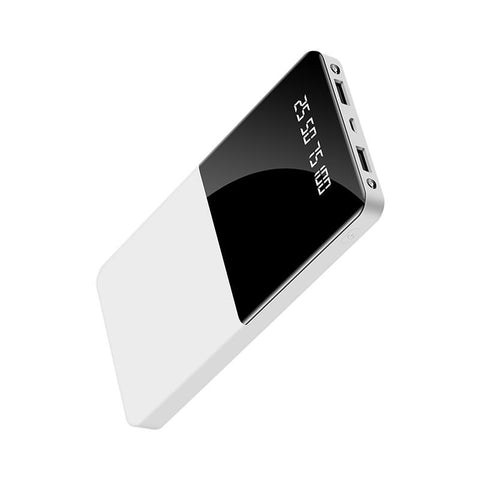 20000mAh Power Bank Portable Charger Mirror Screen LED Digital Display Powerbank-PA00498-Veeddydropshipping