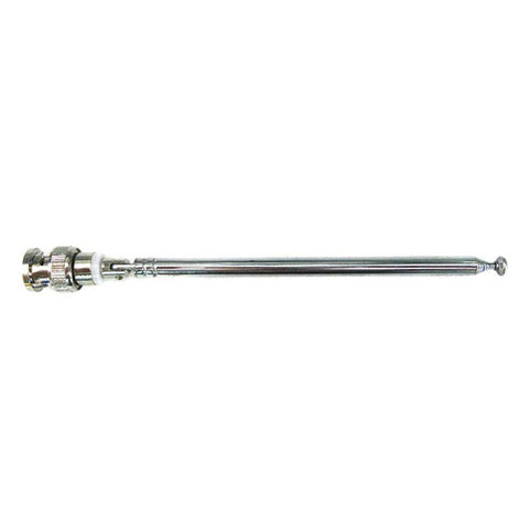 FM Radio Antenna BNC Connector Telescopic Aerial 0.7m Stainless Steel-CE00937-Veeddydropshipping