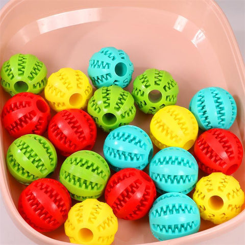 Dog Food Ball Pet Dog Toy Interactive Rubber Balls-HA01479-Veeddydropshipping