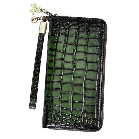Handbag Retro Handmade Long Wallet 36-Card Handbag-BS00657-Veeddydropshipping