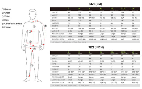 Men Diving Waterproof Drysuits Kayak Latex Cuff and Splash Collar Dry -OS00086-Veeddydropshipping