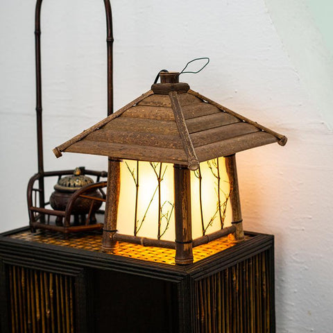 Chandelier Handmade Bamboo Woven-TI00426-Veeddydropshipping