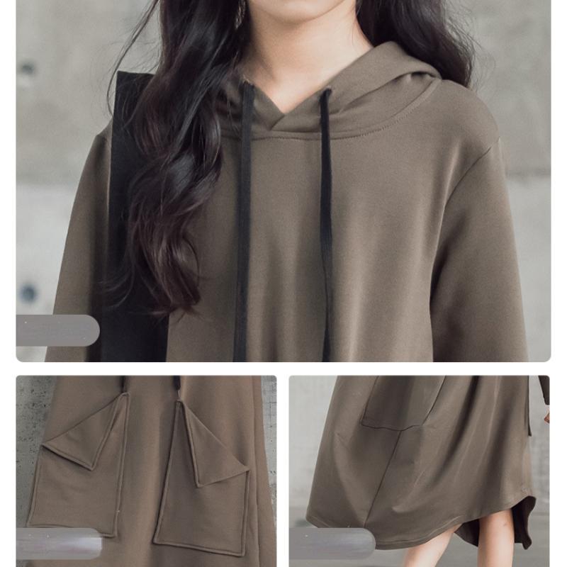 Autumn Kids Girls Trend Big Pocket Dresses-Veeddydropshipping