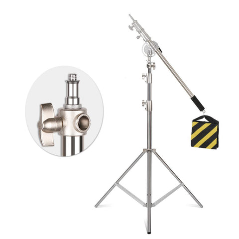 290cm Aluminum Alloy Light Stand for Camera Ring Light Live Youtube Cellphone -CE00302-Veeddydropshipping
