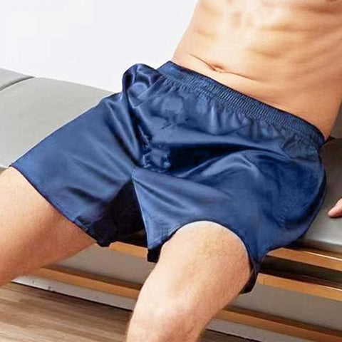 Satin Pajamas Shorts Nightwear Pyjamas Pants Sleepwear Bottoms-MF01622-Veeddydropshipping