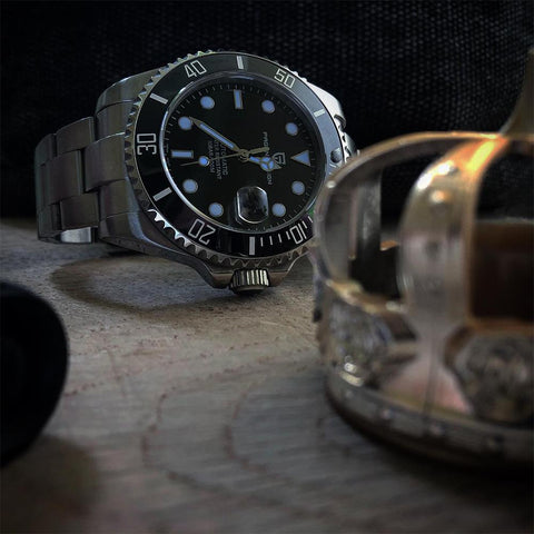 Mechanical Wristwatch Luxury Bezel Automatic Watch -JW00624-Veeddydropshipping
