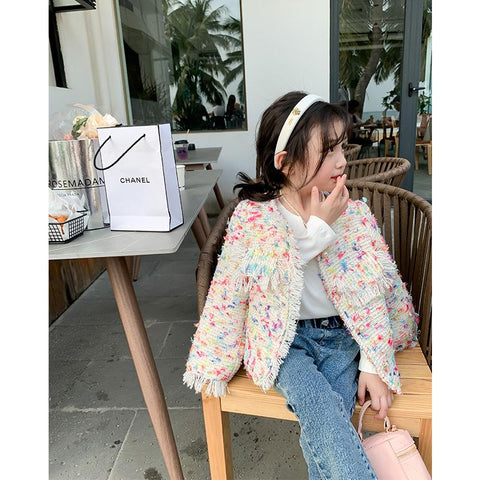 Spring New Children Clothing Girls Jacket-Veeddydropshipping