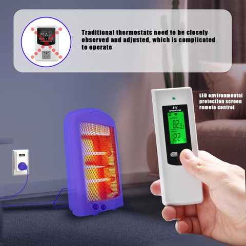 Digital temperature controller,controller temperature Wireless thermostat-TI01051-Veeddydropshipping