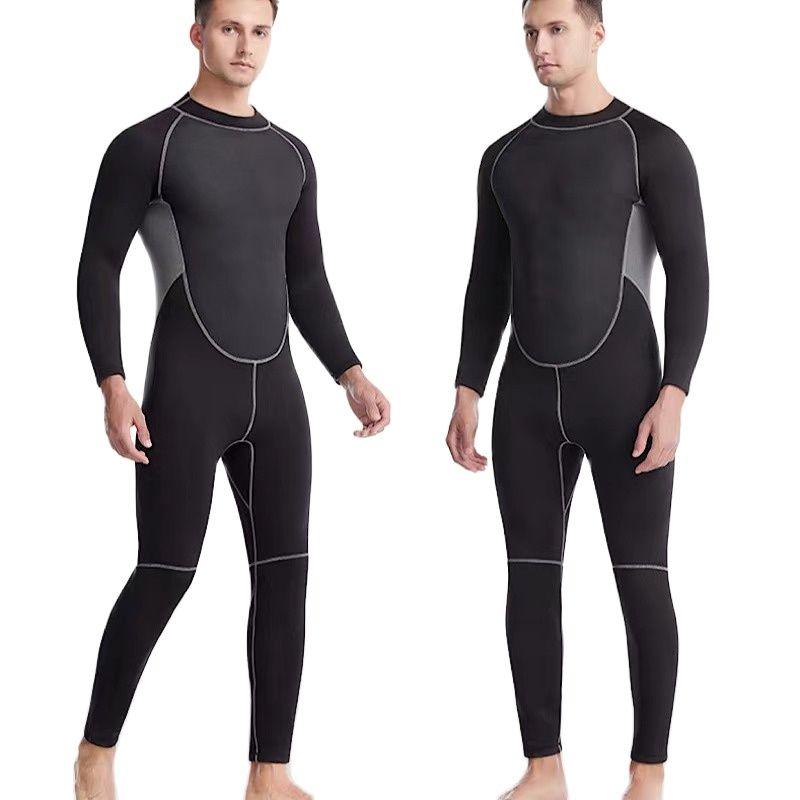 Diving Cargo Wetsuit 3MM Men Surf Scuba Diving Suit Medals Equipment Underwater -OS00205-Veeddydropshipping