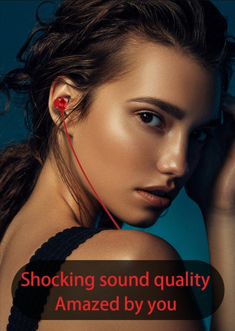 Metal in ear type-C earphone wired earphone with earplug subwoofer earphone-CE00159-Veeddydropshipping