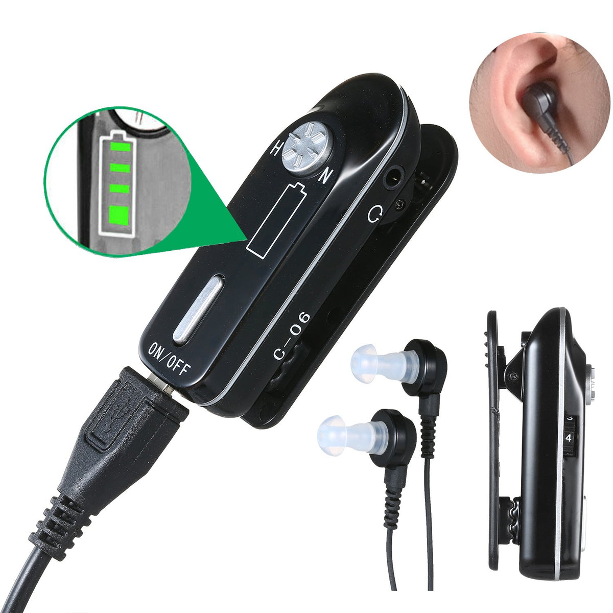 External Both Sides Hearing Aids-BH00921-Veeddydropshipping