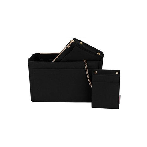 Felt Bag with zipper, Travel Inner Purse, Fit Cosmetic Bags-BS00544-Veeddydropshipping