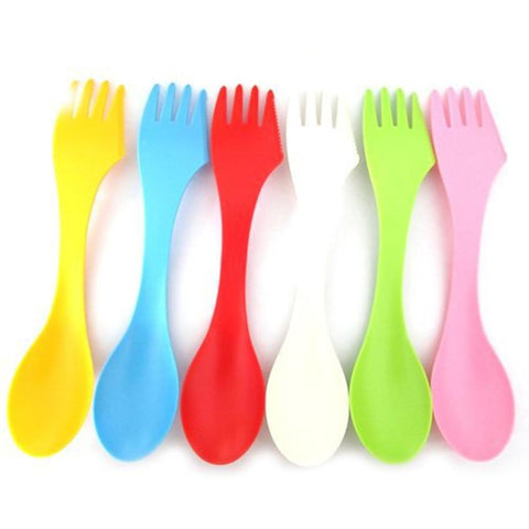 Tableware Heat Resistant Spoon Fork Knife Camping Hiking-OS01332-Veeddydropshipping