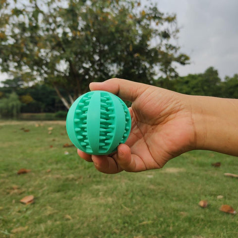Dog Puzzle Toy Treat Ball Tooth Cleaning Toy-HA01518-Veeddydropshipping