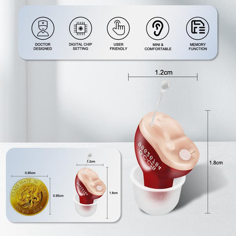 Small Inner Ear Invisible Hearing Aid-BH00808-Veeddydropshipping