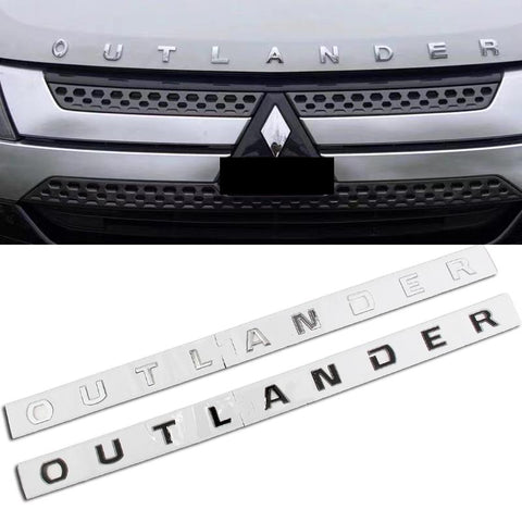 Mitsubishi OUTLANDER Car Front Head Hood Alphabet-AM00890-Veeddydropshipping