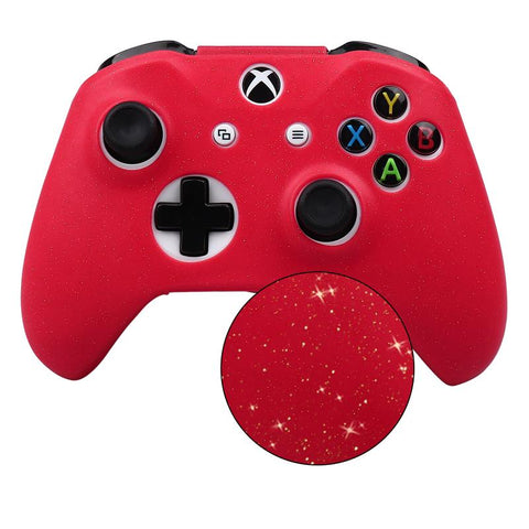 Glittery Soft Silicone Protective Cases For Xbox One S Controller Skin Gamepad -CE01467-Veeddydropshipping